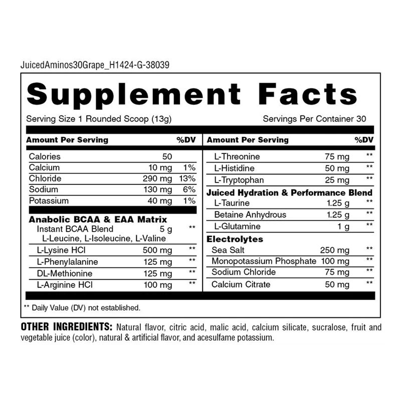 UNV Amino Juice 368gr - Imagen 3