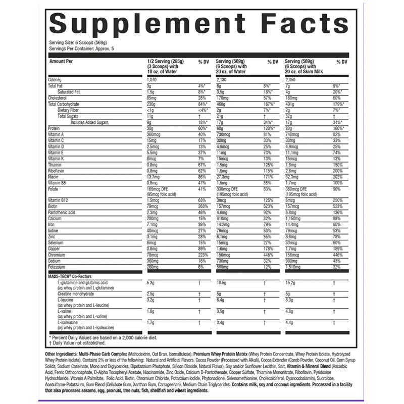 MUS Mass Tech Extreme 2000 x 6 Lbs - Imagen 2