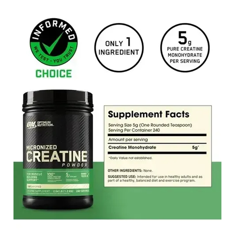 OPT Creatine Powder x 1200gr - Imagen 2